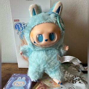 Pop Mart Lafufu Big Into Energy Series Hope Plush Lafufu With Open Box and Card